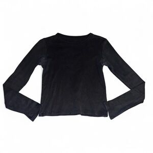 Brandy Melville black love sleeve shirt